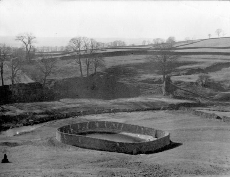 Reservoir.JPG - Long Preston Reservoir, built in the spring of 1896.