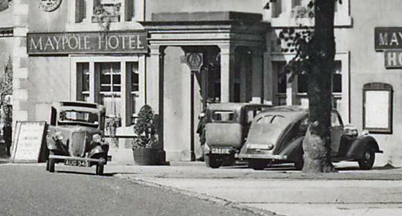 Exit/Old Photographs of Long Preston/Pubs & Hotels/Maypole Inn ( detail)